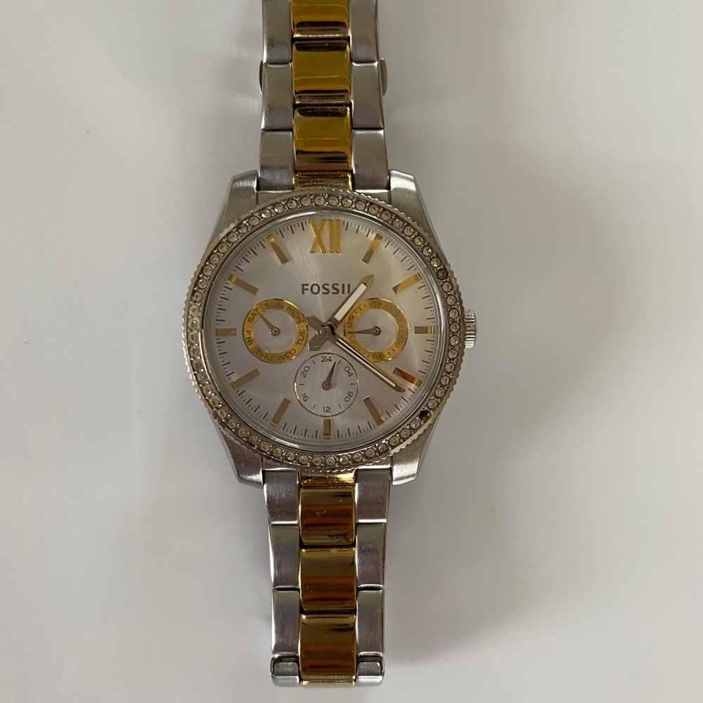 Chronograph Fossil watch